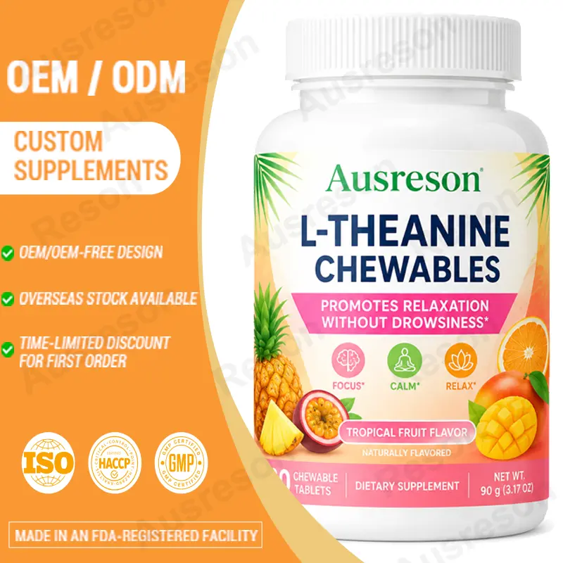 L-Theanine Chewables caffeine synergy OEM Manufacturer