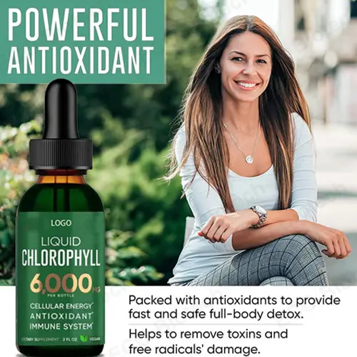 wholesale chlorophyll Liquid drops Internal deodorant & detox