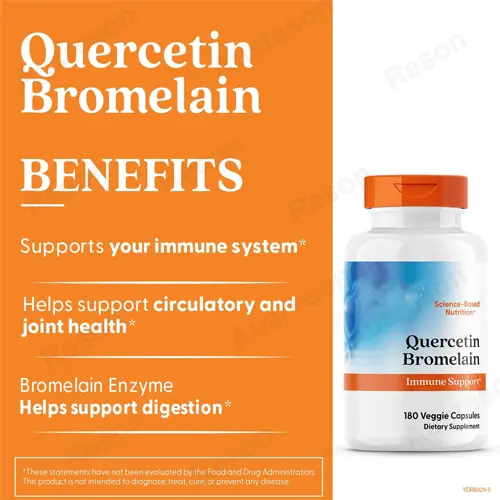High absorption Quercetin Bromelain capsules | Reson