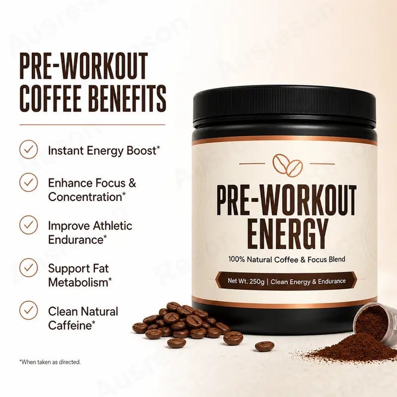 Pre-workout Coffe Powder sports supplement Manufacturer