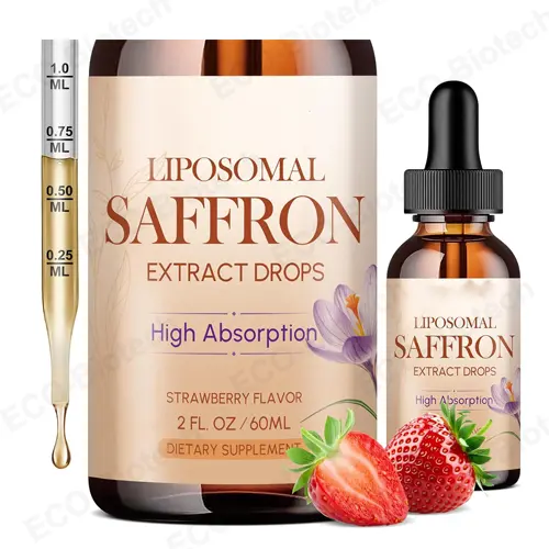 Liposomal Saffron Drops OEM Manufacturer