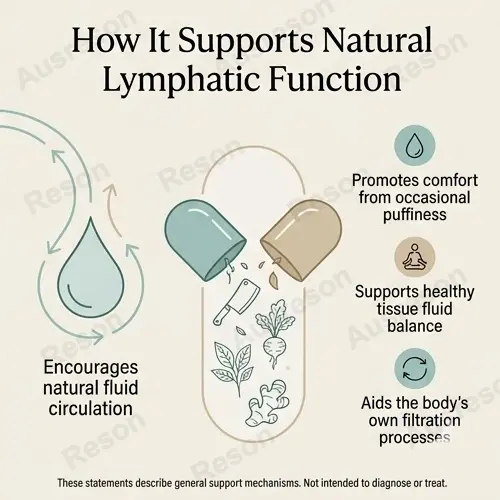 Lymphatic Drainage Liquid Drops for immune health | OEM Supplier