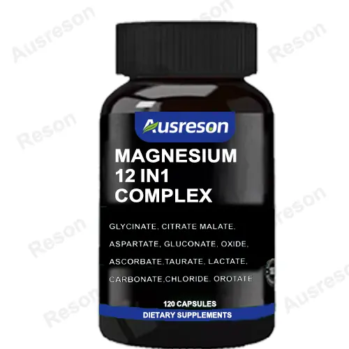 12 in1 Magnesium Complex capsules for Sleep, Muscles & Anxiety
