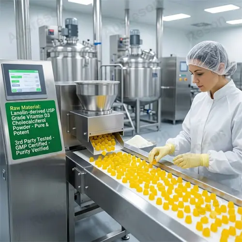 vitamin d gummies 2000iu OEM manufacturer