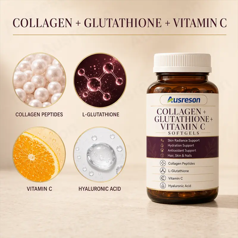 collagen glutathione vitamin c softgel OEM Manufacturer