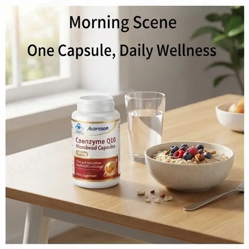 CoQ10 microbead capsules High Bioavailability OEM manufacturer