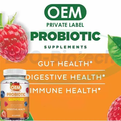 Probiotic Gummies for daily gut health | oem Manufacturer