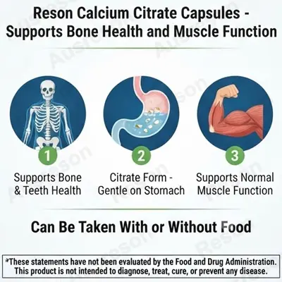 High absorption Calcium Citrate Capsules private label Manufacturer
