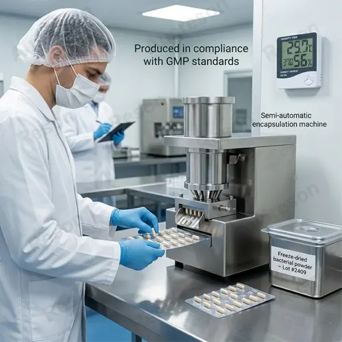 Vegan Intestinal Bacteria Capsules | OEM Manufacturer