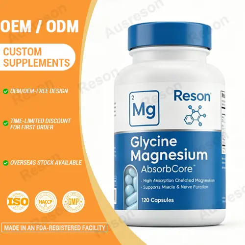 glycine magnesium AbsorbCore microbead capsules OEM Manufacturer