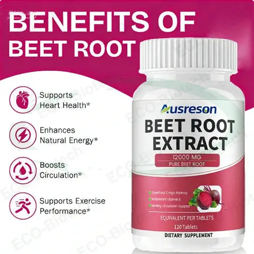 Beet Root Tablets supplier: natural Nitric Oxide & blood pressure