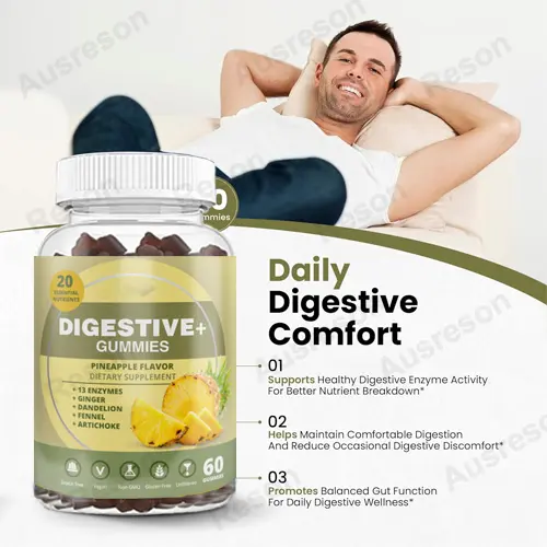 Manufacturer Digestive Enzymes Gummies  for bloating | Reson
