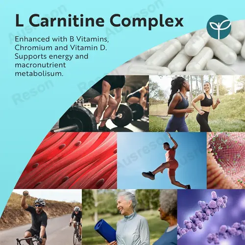 L-Carnitine Complex capsules for Weight Loss & Energy | Reson
