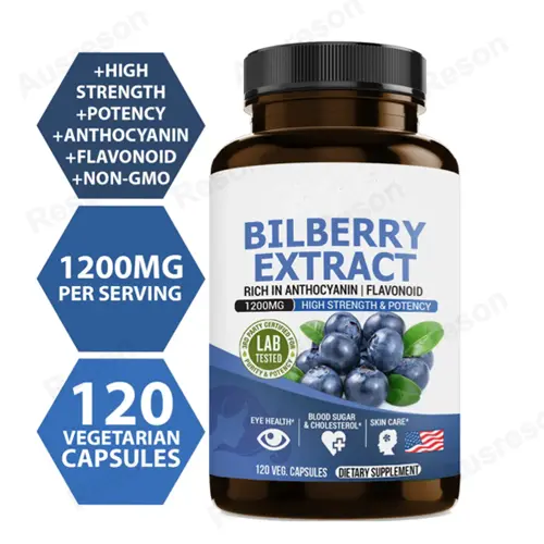Bilberry Extract capsules Non-GMO eye support | Reson