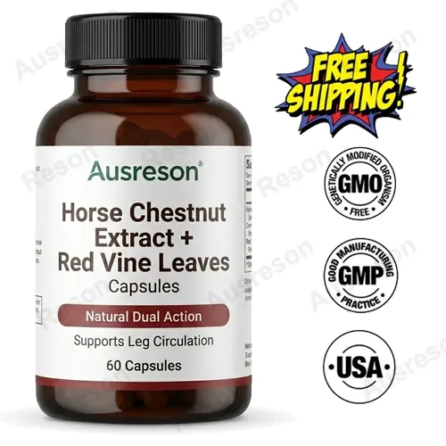 Horse Chestnut Extract & Red Vine Leaves capsules supplier