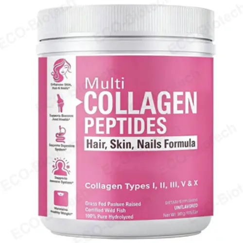 Multi Collagen Peptides Powder OEM Manufacturer (Type I,II,III,V,X) | Private Label