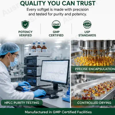 Multivitamin & Multimineral softgel supplement bulk supply