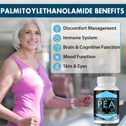Liposomal Palmitoylethanolamide softgels |chronic pain relief | Reson