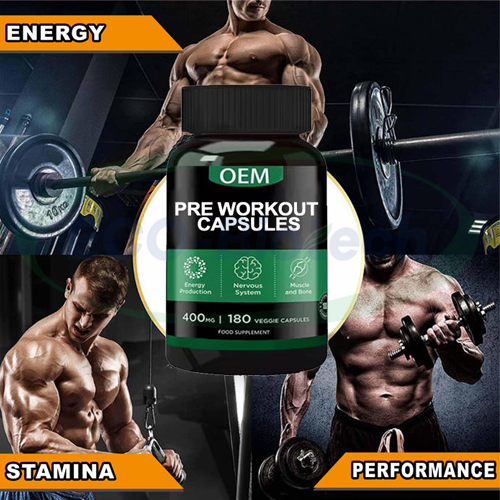 Pre Workout Capsules sport supplement energy Manufacturer