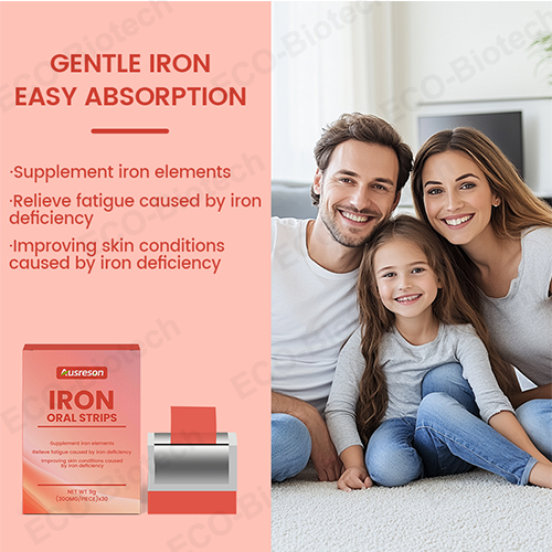 vegan oral iron strips | Fast Absorbing | Reson