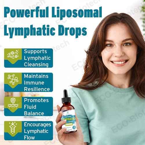 Liposomal Lymphatic Drainage Support Drops | 2000mg | oem manufacturer