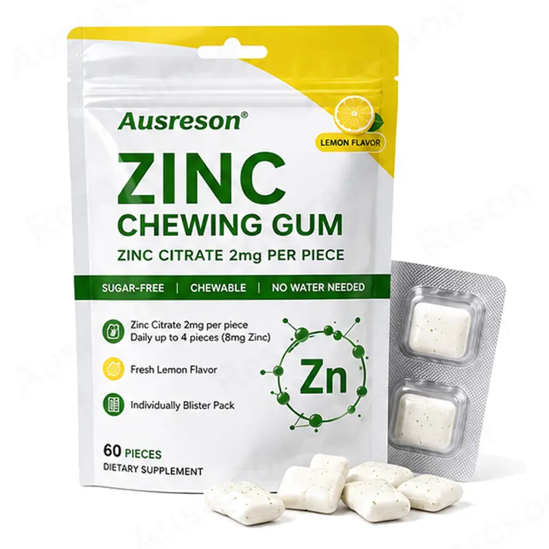 Sugar-free Zinc Chewing Gum Private Label Supplier