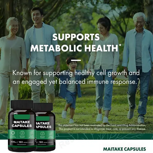 Maitake capsules Immune & Cellular Health Support Supplement