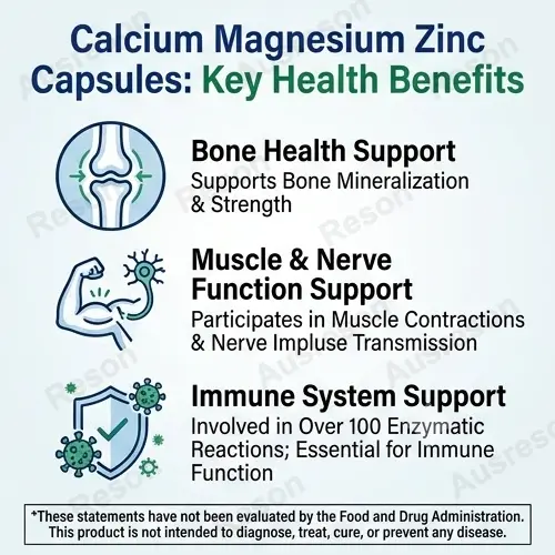 calcium magnesium zinc capsules OEM Manufacturer