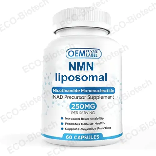 Liposomal NMN Capsules with Trans-Resveratrol | NAD+ Booster | OEM