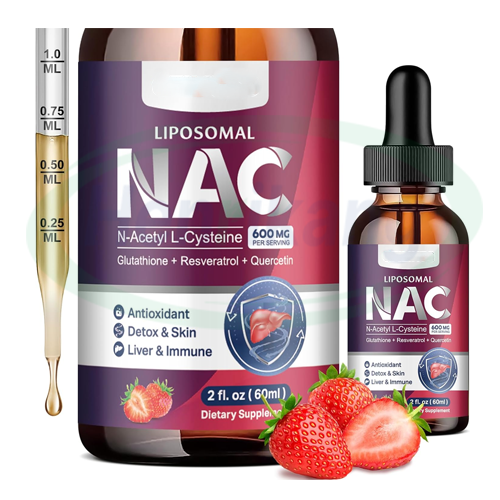 Liposomal N-Acetyl L-Cysteine NAC Drops Liver Health | Ausreson