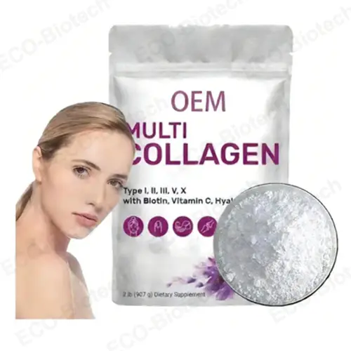 Multi Collagen Peptides Powder OEM Manufacturer (Type I,II,III,V,X) | Private Label