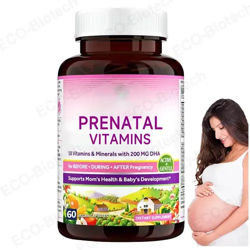 Prenatal Vitamins capsules supplement with DHA | OEM supplier