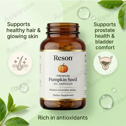 pumpkin seed oil capsules OEM Men's Health Support