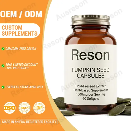 Premium Pumpkin Seed Capsules for Urinary Support | OEM