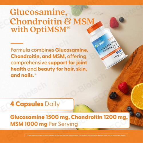 Glucosamine Chondroitin MSM Capsules | Joint Support Supplement