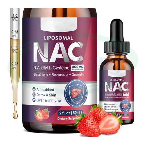 Liposomal N-Acetyl L-Cysteine NAC Drops Liver Health | Reson