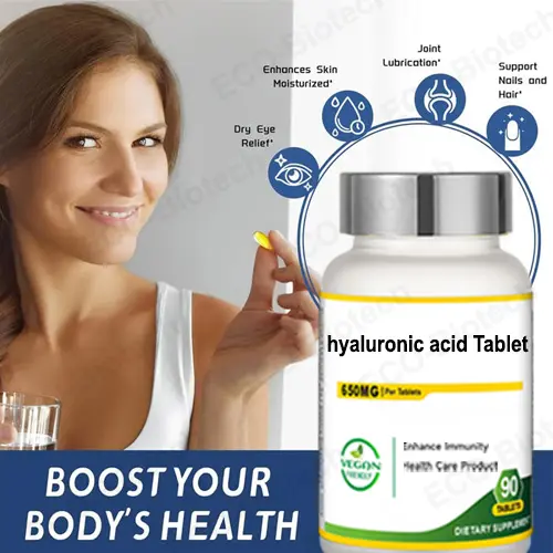 Hyaluronic Acid Tablets OEM manufacturers | Skin Hydration