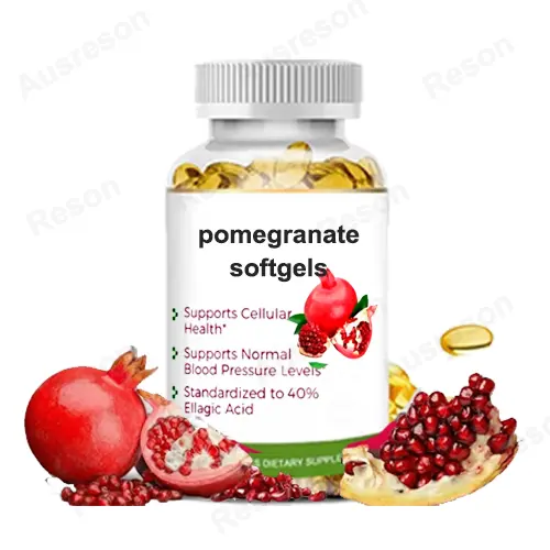 pomegranate fruit extract softgels | GMP certification | Reson