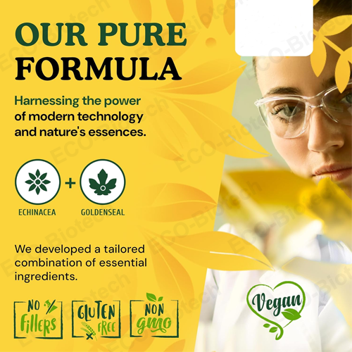 Echinacea and Goldenseal Capsules | Immune & Lung Support