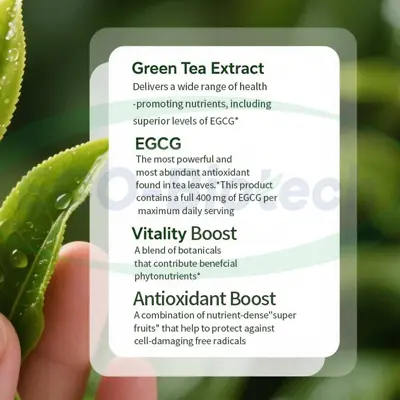 GMP green tea Softgels OEM supplier | Reson
