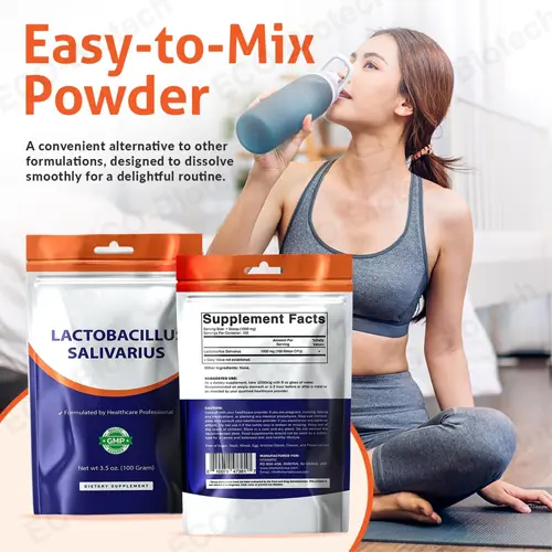 Lactobacillus Salivarius Probiotic Powder: Digestive Support