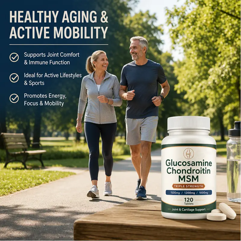 Glucosamine chondroitin sulfate MSM Tablets joint supplement supply