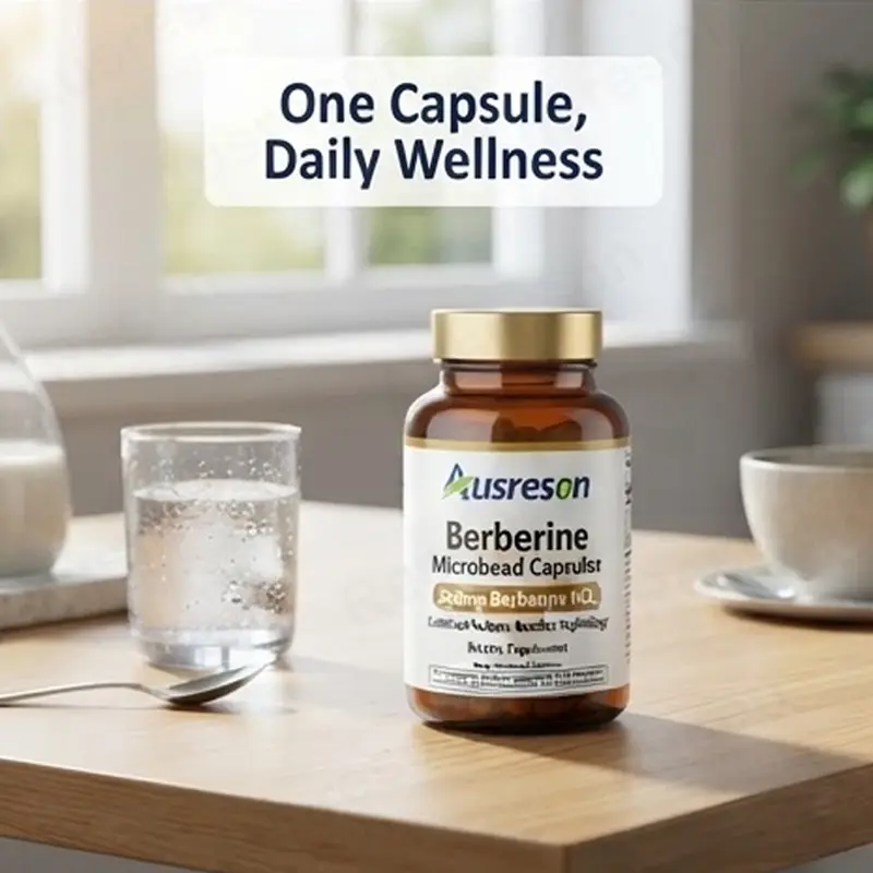 High absorption Berberine microbead capsules metabolic health supplier