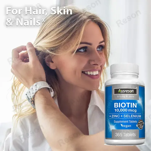 Biotin Selenium and Zinc capsules for Hair Growth, Skin, Nails