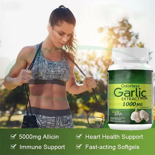 Garlic Capsules for Cardiovascular & Immune Health | OEM