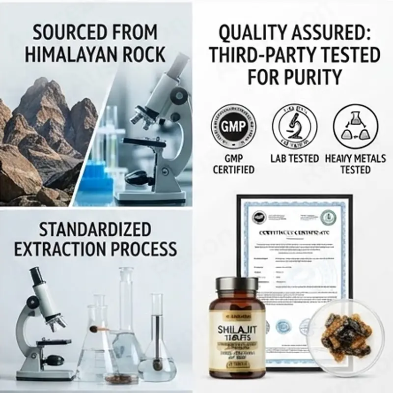 Shilajit Tablets Private label Manufacturer