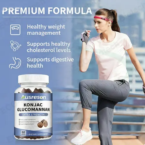 konjac glucomannan Gummies bulk supplier | Weight Management