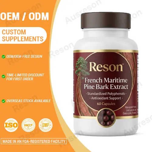 French Maritime Pine Bark Extract capsules Manufacturer