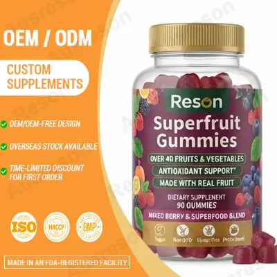 Superfruit Gummies Clean label supplements supply