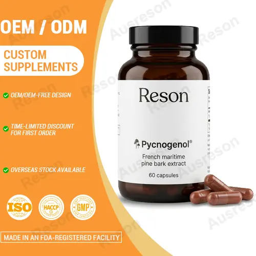 Pycnogenol capsules French Maritime Pine Bark Extract | OEM